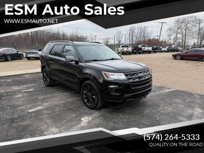 2018 Ford Explorer for sale at ESM Auto Sales in Elkhart IN