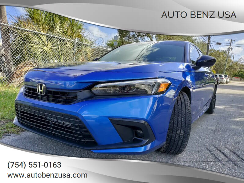 2022 Honda Civic for sale at AUTO BENZ USA in Fort Lauderdale FL
