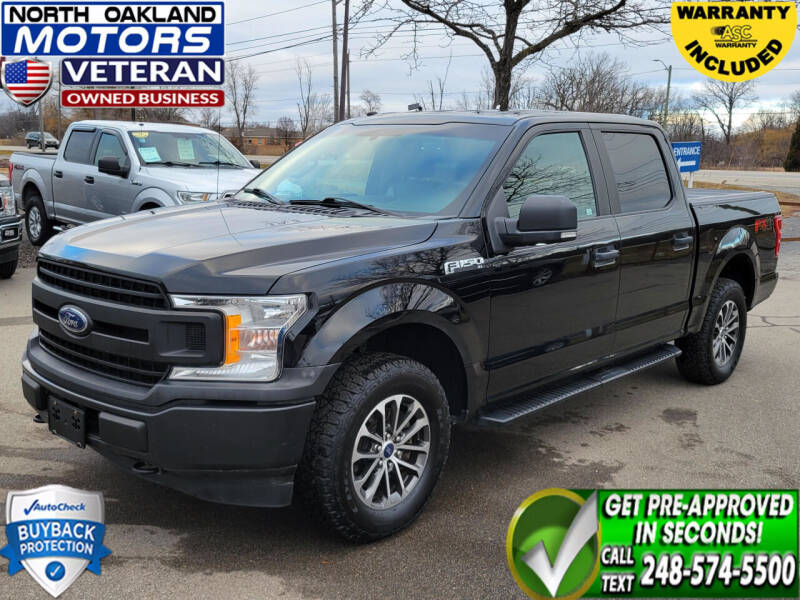 2018 Ford F-150 for sale at North Oakland Motors in Waterford MI