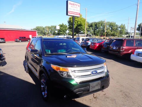 2013 Ford Explorer for sale at Marty's Auto Sales in Savage MN
