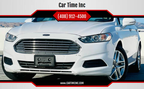 2013 Ford Fusion for sale at Car Time Inc in San Jose CA
