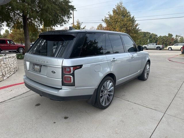 2018 Land Rover Range Rover Supercharged