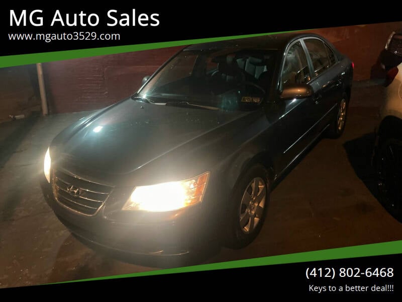 2009 Hyundai Sonata for sale at MG Auto Sales in Pittsburgh PA