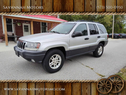 2003 Jeep Grand Cherokee for sale at Savannah Motors in Whiteside MO