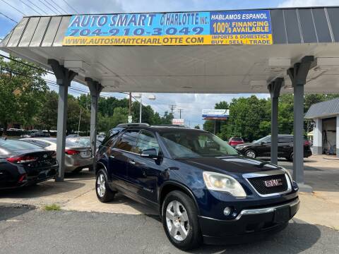 2008 GMC Acadia for sale at Auto Smart Charlotte in Charlotte NC