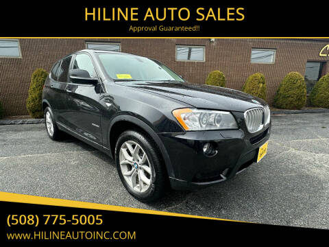 2014 BMW X3 for sale at HILINE AUTO SALES in Hyannis MA
