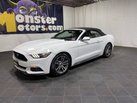 2015 Ford Mustang for sale at Monster Motors in Michigan Center MI