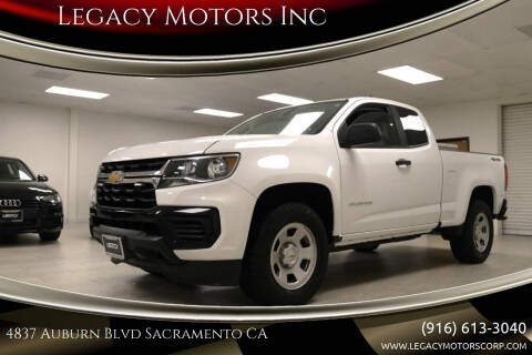 2021 Chevrolet Colorado for sale at Legacy Motors Inc in Sacramento CA