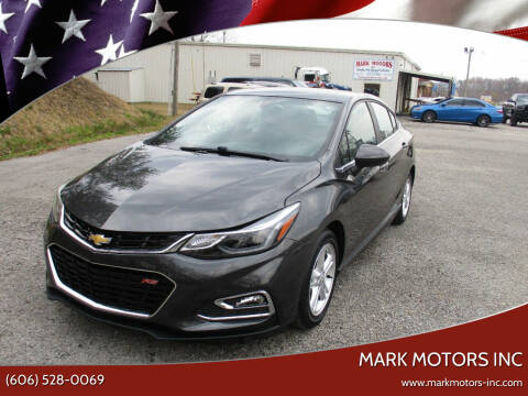 2017 Chevrolet Cruze for sale at Mark Motors Inc in Gray KY