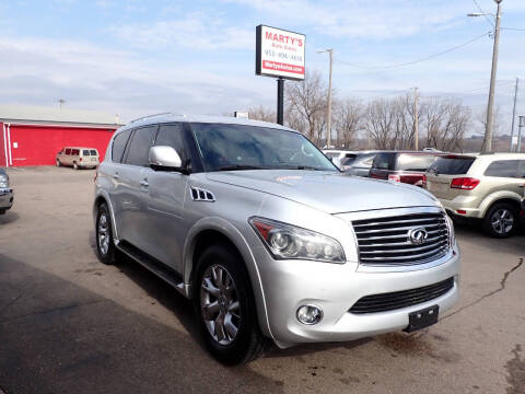 2011 Infiniti QX56 for sale at Marty's Auto Sales in Savage MN