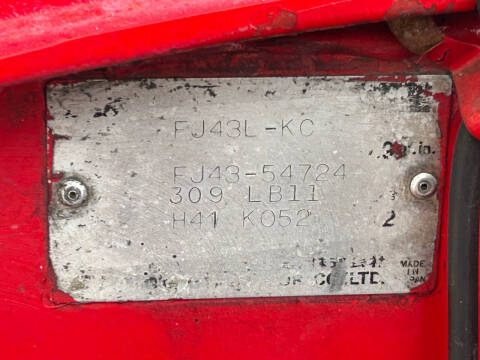 1978 Toyota Land Cruiser