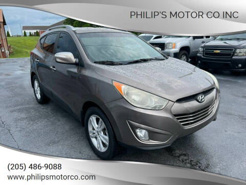 2013 Hyundai Tucson for sale at PHILIP'S MOTOR CO INC in Haleyville AL