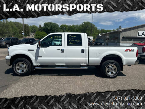 2006 Ford F-350 Super Duty for sale at L.A. MOTORSPORTS in Windom MN