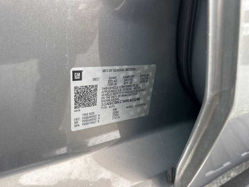 2017 Chevrolet Tahoe LT