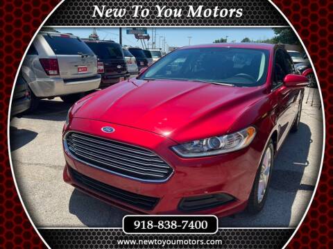 2013 Ford Fusion for sale at New To You Motors in Tulsa OK