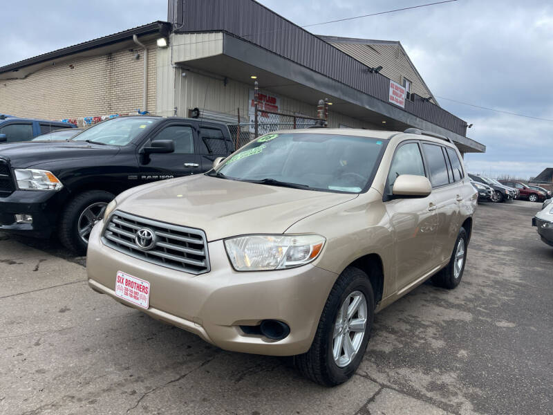 2008 Toyota Highlander for sale at Six Brothers Mega Lot in Youngstown OH