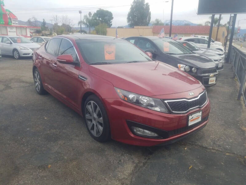 2012 Kia Optima for sale at Alpha 1 Automotive Group in Hemet CA