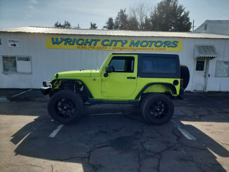 2016 Jeep Wrangler for sale at Wright City Motors in Wright City MO