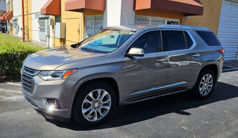 2018 Chevrolet Traverse for sale at POLLO AUTO SOLUTIONS in Miami FL