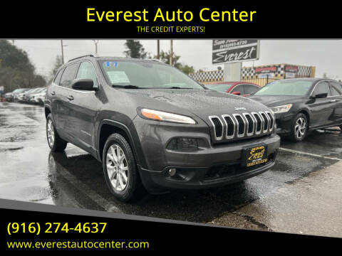 2017 Jeep Cherokee for sale at Everest Auto Center in Sacramento CA