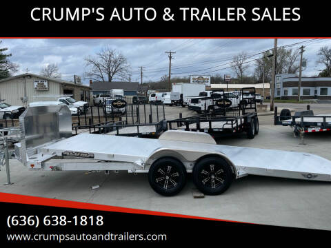 2024 Aluma 20’ Tilt Trailer Anniversary for sale at CRUMP'S AUTO & TRAILER SALES in Crystal City MO