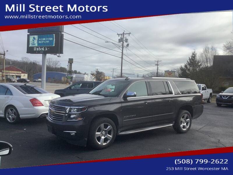2015 Chevrolet Suburban for sale at Mill Street Motors in Worcester MA