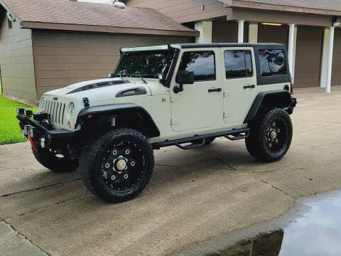 2017 Jeep Wrangler Unlimited for sale at MOTORSPORTS IMPORTS in Houston TX