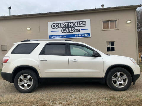 2012 GMC Acadia for sale at Court House Cars, LLC in Chillicothe OH