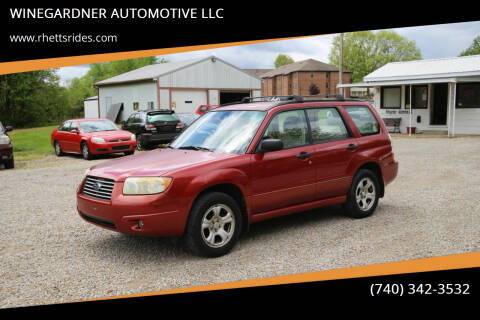 2007 Subaru Forester for sale at WINEGARDNER AUTOMOTIVE LLC in New Lexington OH