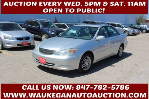 2002 Toyota Camry for sale at Waukegan Auto Auction in Waukegan IL