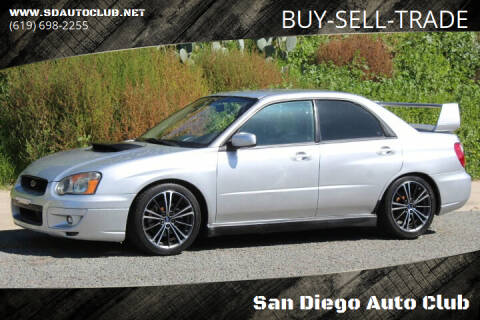 2004 Subaru Impreza for sale at San Diego Auto Club in Spring Valley CA
