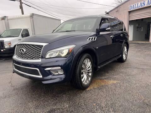 2015 Infiniti QX80 for sale at Dallas Auto Drive in Dallas TX