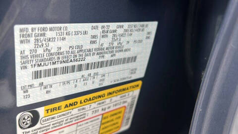 2022 Ford Expedition Platinum