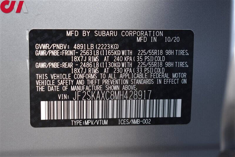 2021 Subaru Forester Touring