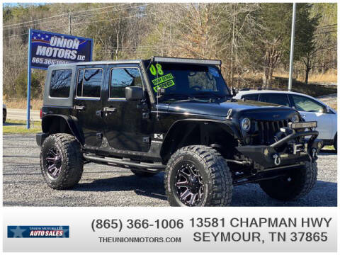 2008 Jeep Wrangler Unlimited for sale at Union Motors in Seymour TN