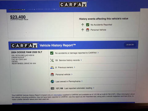 2004 Dodge Ram 2500 Laramie