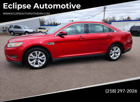 2010 Ford Taurus for sale at Eclipse Automotive in Brainerd MN