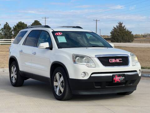 2012 GMC Acadia for sale at Chihuahua Auto Sales in Perryton TX