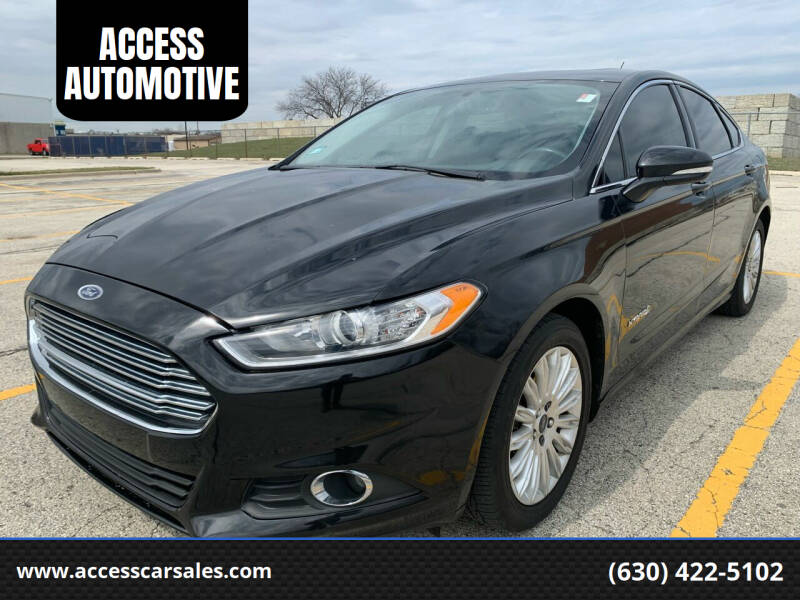 2014 Ford Fusion Hybrid for sale at ACCESS AUTOMOTIVE in Bensenville IL