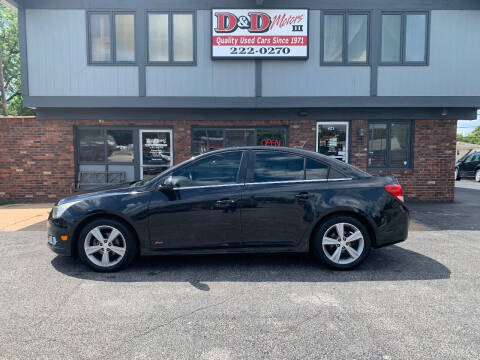 2013 Chevrolet Cruze for sale at D & D Motors Ltd in Belleville IL