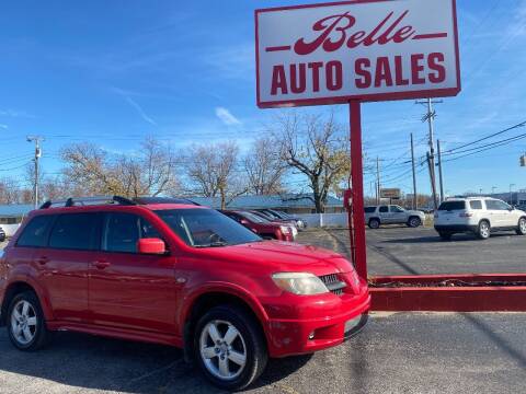 2005 Mitsubishi Outlander for sale at Belle Auto Sales in Elkhart IN
