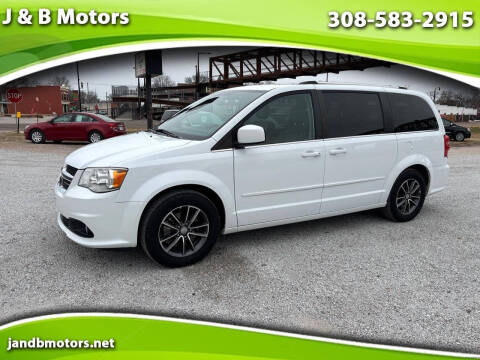 2017 Dodge Grand Caravan for sale at J & B Motors in Wood River NE