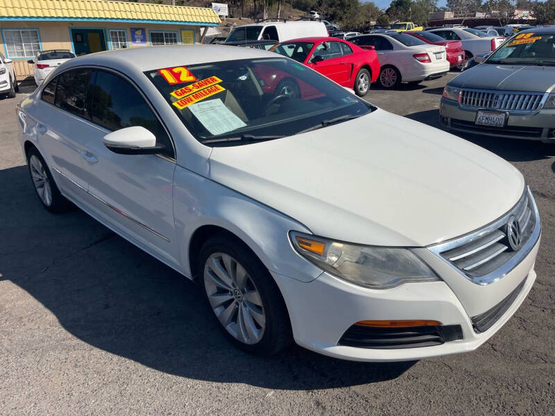 2012 Volkswagen CC for sale at 1 NATION AUTO GROUP in Vista CA