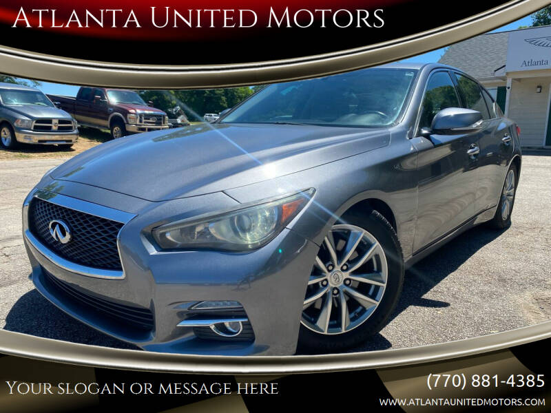 2014 Infiniti Q50 for sale at Atlanta United Motors in Jefferson GA