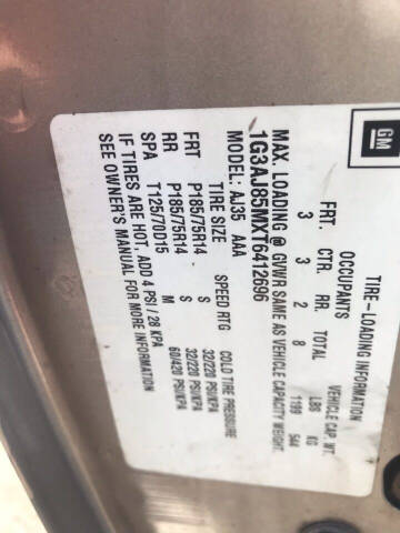 1996 Oldsmobile Ciera SL