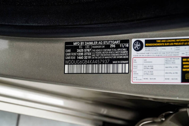 2019 Mercedes-Benz S-Class S 450