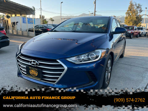 2017 Hyundai Elantra for sale at CALIFORNIA AUTO FINANCE GROUP in Fontana CA