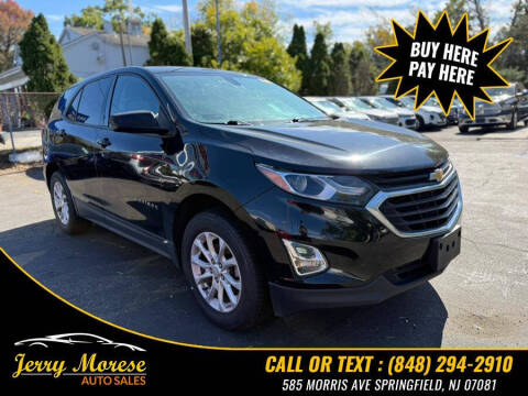 2019 Chevrolet Equinox for sale at Jerry Morese Auto Sales LLC in Springfield NJ