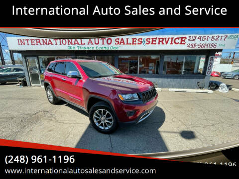 2015 Jeep Grand Cherokee for sale at International Auto Sales and Service in Detroit MI