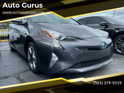 2017 Toyota Prius for sale at Auto Gurus in Little Rock AR